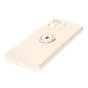 Kup Etui Bizon Case Silicone Ring Sq do Xiaomi Redmi Note 12 5G/Poco X5 beżowe - BIZ2293 - {ean13} - Sklep Home Screen