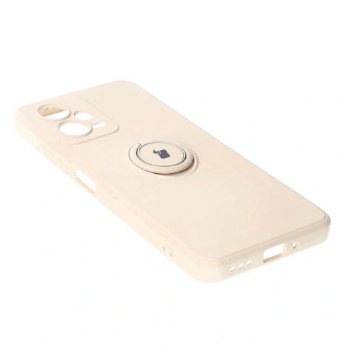 Buy Bizon Case Silicone Ring Sq Xiaomi Redmi Note 12 5G/Poco X5 beige - BIZ2293 - {ean13} - Home Screen Store Europe