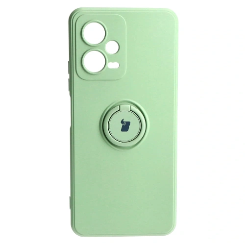 Buy Bizon Case Silicone Ring Sq Xiaomi Redmi Note 12 5G/Poco X5 light green - BIZ2294 - {ean13} - Home Screen Store Europe