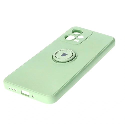 Buy Bizon Case Silicone Ring Sq Xiaomi Redmi Note 12 5G/Poco X5 light green - BIZ2294 - {ean13} - Home Screen Store Europe