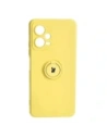Kup Bizon Case Silicone Ring Sq Xiaomi Redmi Note 12 5G/Poco X5 galben - BIZ2295 - {ean13} - Sklep Home Screen