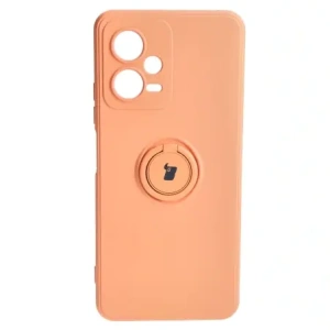 Kup Etui Bizon Case Silicone Ring Sq do Xiaomi Redmi Note 12 5G/Poco X5 pomarańczowe - BIZ2297 - {ean13} - Sklep Home Screen