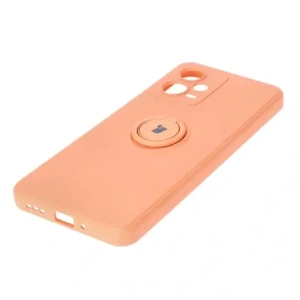 Kup Etui Bizon Case Silicone Ring Sq do Xiaomi Redmi Note 12 5G/Poco X5 pomarańczowe - BIZ2297 - {ean13} - Sklep Home Screen