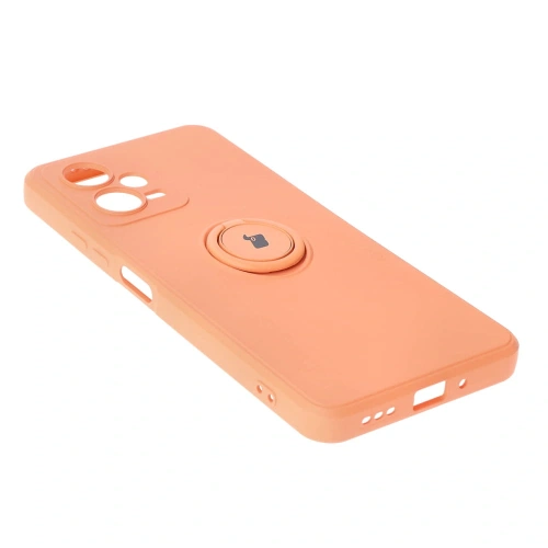 Kup Etui Bizon Case Silicone Ring Sq do Xiaomi Redmi Note 12 5G/Poco X5 pomarańczowe - BIZ2297 - {ean13} - Sklep Home Screen