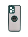 Kup Bizon Case Hybrid Ring Xiaomi Poco X5 / Redmi Note 12 5G fumuriu cu un cadru verde închis - BIZ2299 - {ean13} - Sklep Home Screen