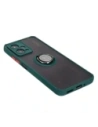 Kup Etui z uchwytem na palec Bizon Case Hybrid Ring do Xiaomi Poco X5 / Redmi Note 12 5G przydymione z ciemnozieloną ramką - BIZ2299 - {ean13} - Sklep Home Screen