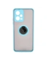Buy Bizon Case Hybrid Ring Xiaomi Poco X5 / Redmi Note 12 5G smoky with a light blue frame - BIZ2300 - {ean13} - Home Screen Store Europe
