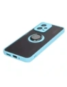 Buy Bizon Case Hybrid Ring Xiaomi Poco X5 / Redmi Note 12 5G smoky with a light blue frame - BIZ2300 - {ean13} - Home Screen Store Europe
