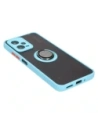 Buy Bizon Case Hybrid Ring Xiaomi Poco X5 / Redmi Note 12 5G smoky with a light blue frame - BIZ2300 - {ean13} - Home Screen Store Europe