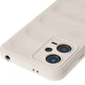 Pancerne etui Bizon Case Tur do Xiaomi Poco X5 beżowe Pancerne etui Bizon Case Tur do Xiaomi Poco X5 beżowe