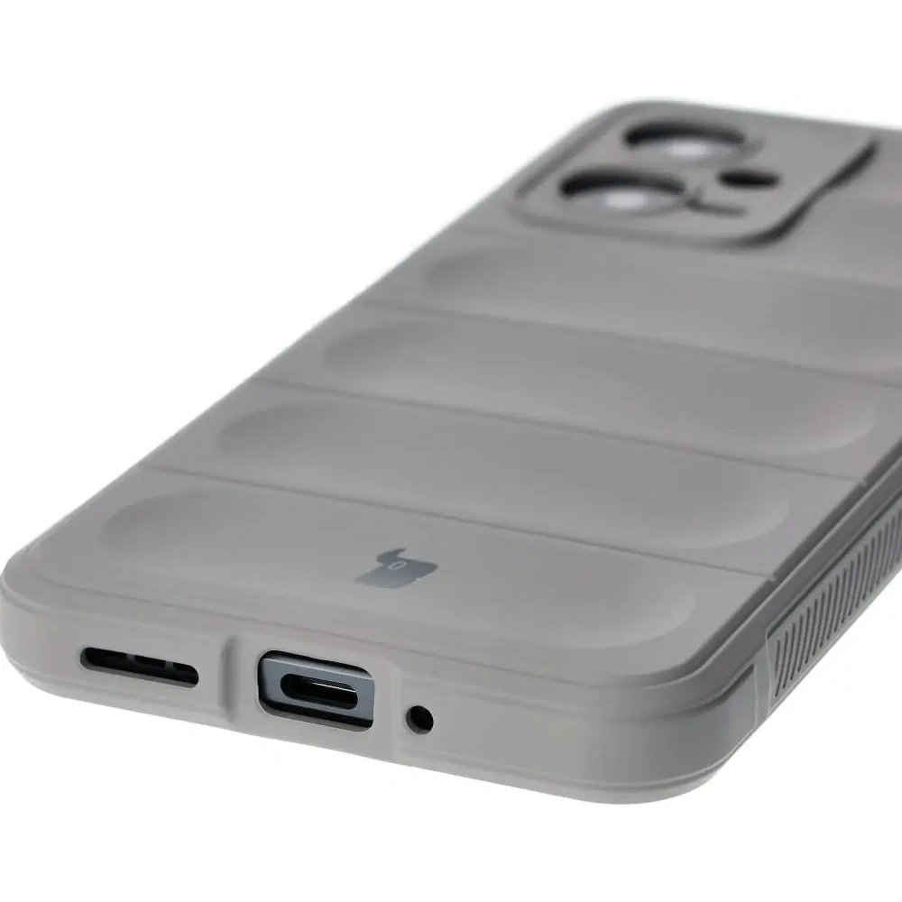 Pancerne etui Bizon Case Tur do Xiaomi Poco X5 jasnoszare