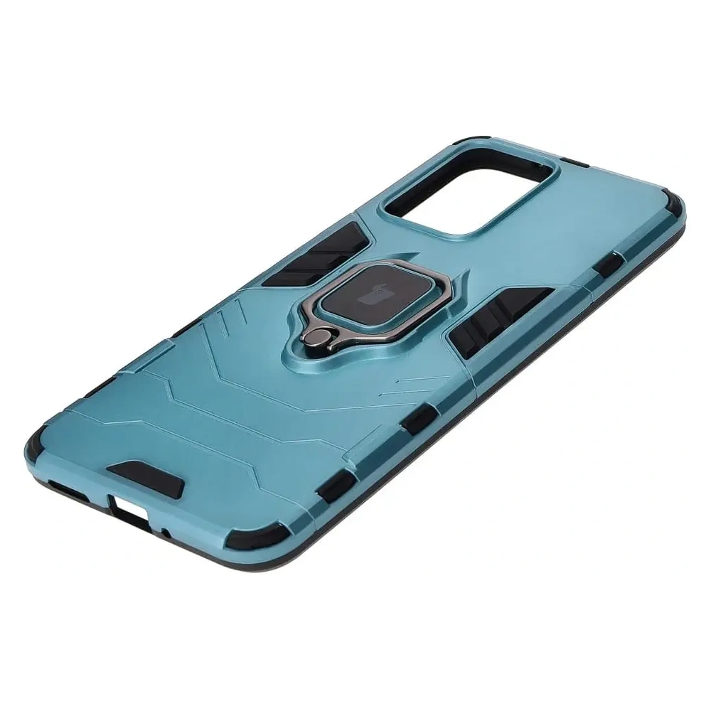 Etui Bizon Case Armor Ring do Xiaomi POCO X5 / Redmi Note 12 5G niebieskie