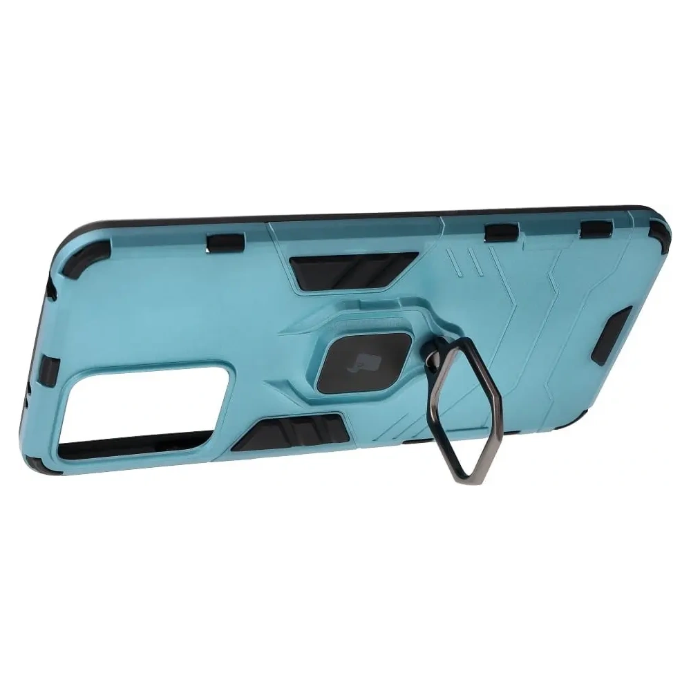 Etui Bizon Case Armor Ring do Xiaomi POCO X5 / Redmi Note 12 5G niebieskie