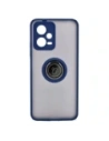 Buy Bizon Case Hybrid Ring Xiaomi Poco X5 / Redmi Note 12 5G smoky with a navy blue frame - BIZ2306 - {ean13} - Home Screen Store Europe