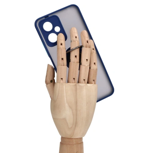 Kup Etui s úchopem na prst Bizon Case Hybrid Ring do Xiaomi Poco X5 / Redmi Note 12 5G kouřové s modrým rámečkem - BIZ2306 - {ean13} - Sklep Home Screen