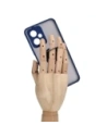 Buy Bizon Case Hybrid Ring Xiaomi Poco X5 / Redmi Note 12 5G smoky with a navy blue frame - BIZ2306 - {ean13} - Home Screen Store Europe