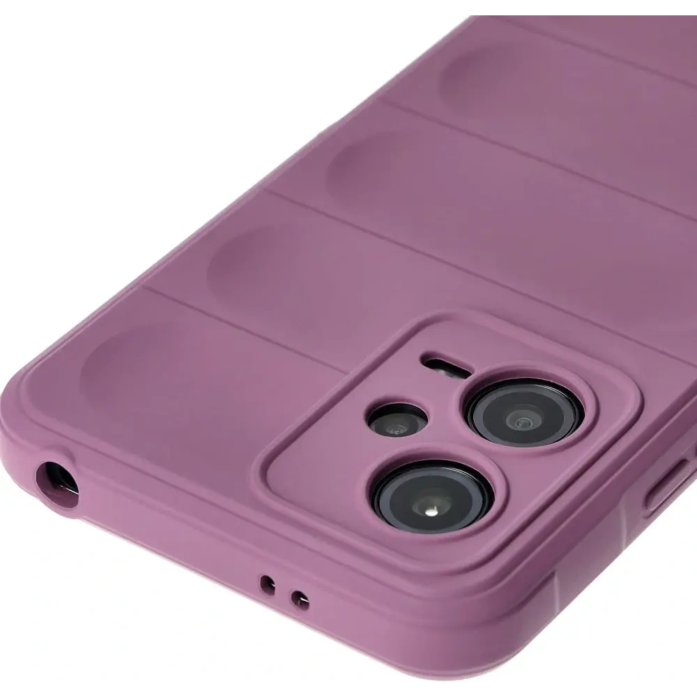 Pancerne etui Bizon Case Tur do Xiaomi Poco X5 jasnofioletowe