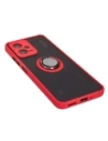 Buy Bizon Case Hybrid Ring Xiaomi Poco X5 / Redmi Note 12 5G smoky with a red frame - BIZ2308 - {ean13} - Home Screen Store Europe