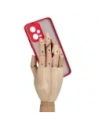Buy Bizon Case Hybrid Ring Xiaomi Poco X5 / Redmi Note 12 5G smoky with a red frame - BIZ2308 - {ean13} - Home Screen Store Europe