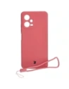 Bizon Case Silikon Sq Xiaomi POCO X5 Redmi Note 12 5G schmutziges Pink