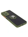 Kup Bizon Case Hybrid Ring Xiaomi Poco X5 / Redmi Note 12 5G fumuriu cu un cadru verde - BIZ2311 - {ean13} - Sklep Home Screen