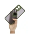 Buy Bizon Case Hybrid Ring Xiaomi Poco X5 / Redmi Note 12 5G smoky with a green frame - BIZ2311 - {ean13} - Home Screen Store Europe
