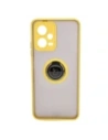 Buy Bizon Case Hybrid Ring Xiaomi Poco X5 / Redmi Note 12 5G smoky with a yellow frame - BIZ2312 - {ean13} - Home Screen Store Europe