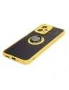 Buy Bizon Case Hybrid Ring Xiaomi Poco X5 / Redmi Note 12 5G smoky with a yellow frame - BIZ2312 - {ean13} - Home Screen Store Europe