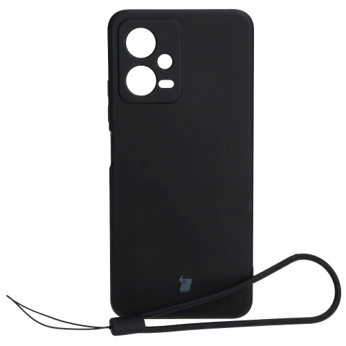 Kup Etui Bizon Case Silicone Sq do Xiaomi POCO X5 Redmi Note 12 5G czarne - BIZ2313 - {ean13} - Sklep Home Screen