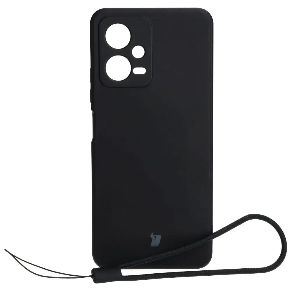 Etui Bizon Case Silicone Sq do Xiaomi POCO X5 Redmi Note 12 5G czarne