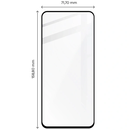 Kup Szkło hartowane Bizon Glass Edge 2 do Xiaomi Redmi Note 12 Pro 4G/11 Pro 4G/5G czarne - BIZ2315 - {ean13} - Sklep Home Screen