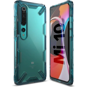Kup Etui Ringke Fusion-X Xiaomi Mi 10/Pro Turquoise Green - RGK1169GRN - {ean13} - Sklep Home Screen