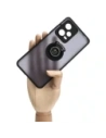 Kup Bizon Case Hybrid Ring Xiaomi Redmi Note 12 Pro 5G rauchig mit einem schwarzen Rahmen - BIZ2316 - {ean13} - Sklep Home Screen