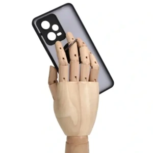Kup Etui z uchwytem na palec Bizon Case Hybrid Ring do Xiaomi Redmi Note 12 Pro 5G przydymione z czarną ramką - BIZ2316 - {ean13} - Sklep Home Screen