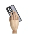 Kup Bizon Case Hybrid Ring Xiaomi Redmi Note 12 Pro 5G rauchig mit einem schwarzen Rahmen - BIZ2316 - {ean13} - Sklep Home Screen