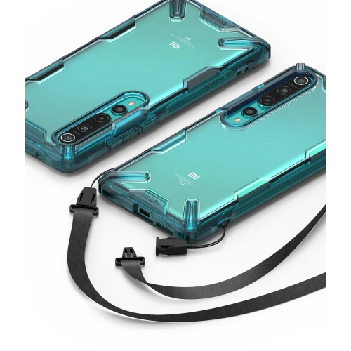Kup Etui Ringke Fusion-X Xiaomi Mi 10/Pro Turquoise Green - RGK1169GRN - {ean13} - Sklep Home Screen