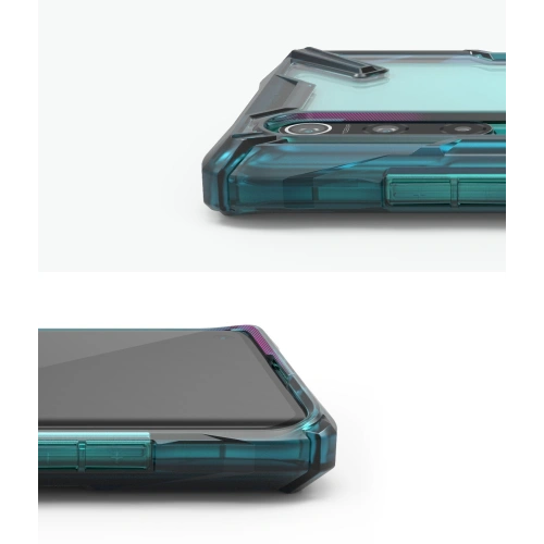 Kup Etui Ringke Fusion-X Xiaomi Mi 10/Pro Turquoise Green - RGK1169GRN - {ean13} - Sklep Home Screen