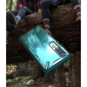 Kup Etui Ringke Fusion-X Xiaomi Mi 10/Pro Turquoise Green - RGK1169GRN - {ean13} - Sklep Home Screen