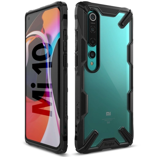 Buy Ringke Fusion-X Xiaomi Mi 10/Pro Black - RGK1168BLK - {ean13} - Home Screen Store Europe