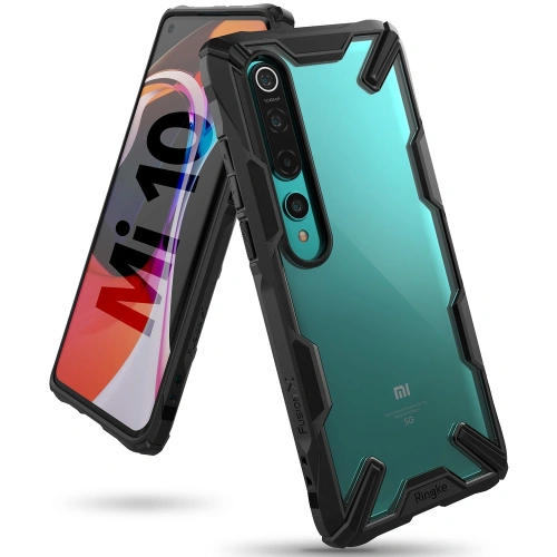 Buy Ringke Fusion-X Xiaomi Mi 10/Pro Black - RGK1168BLK - {ean13} - Home Screen Store Europe
