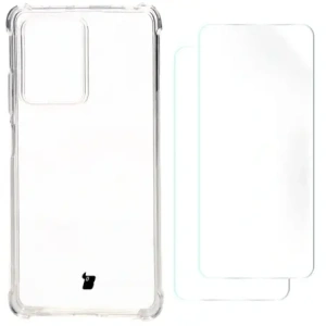 Kup Bizon Case Clear Pack carcasă + 2x folie de protecție Xiaomi POCO X5 Pro / Redmi Note 12 Pro 5G transparentă - BIZ2318 - {ean13} - Sklep Home Screen