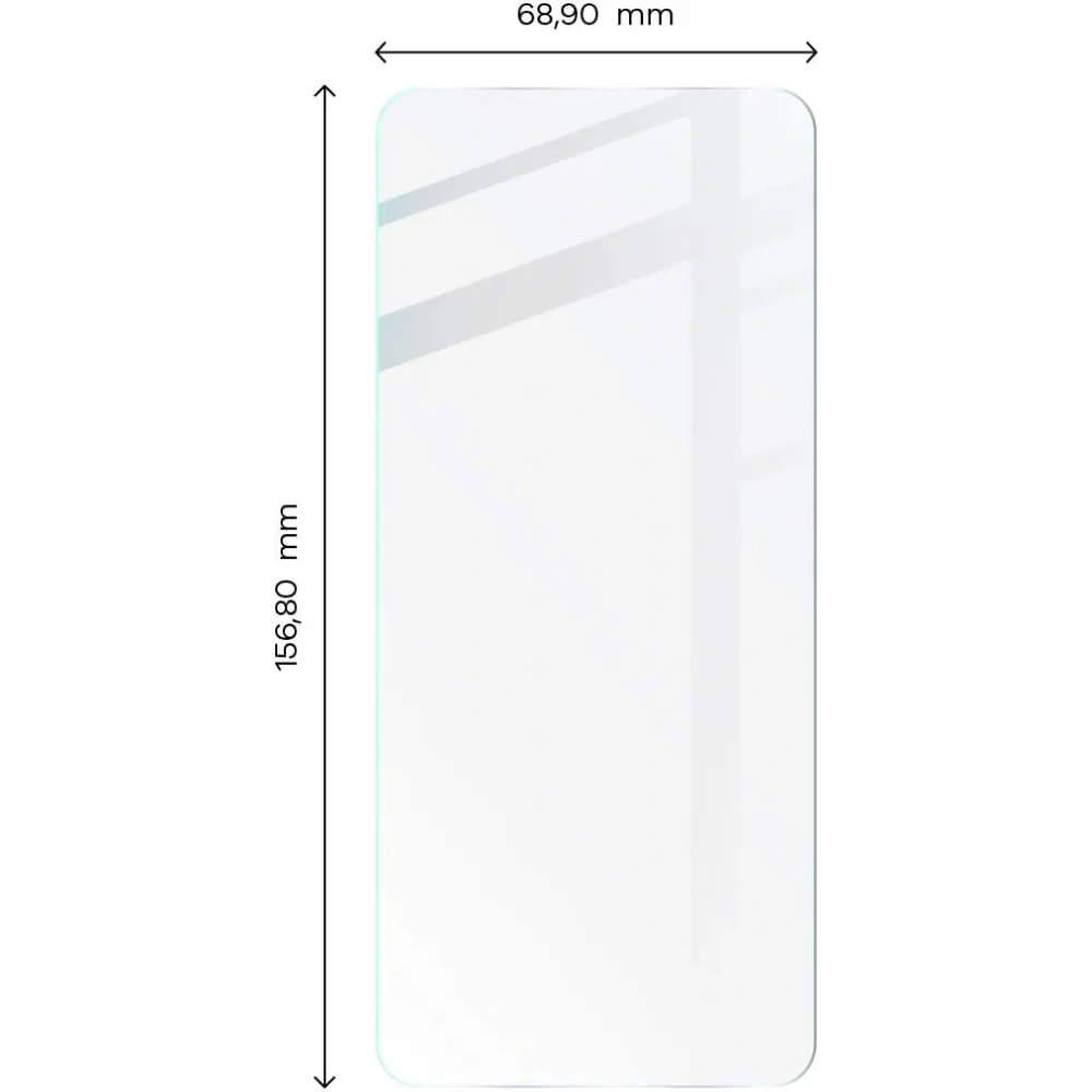 Szkło hartowane Bizon Glass Clear 2 do Redmi Note 12 Pro / 12 Pro+ 5G