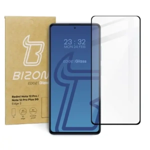 Buy Bizon Glass Edge 2 Redmi Note 12 Pro / 12 Pro+ 5G black - BIZ2324 - {ean13} - Home Screen Store Europe