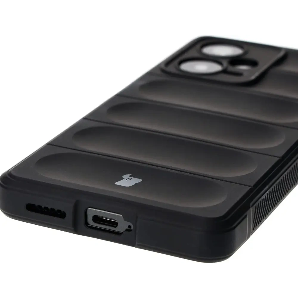 Pancerne etui Bizon Case Tur do Xiaomi Redmi Note 12 Pro+ 5G czarne