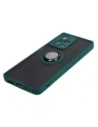 Buy Bizon Case Hybrid Ring Xiaomi Redmi Note 12 Pro+ 5G smoky with a dark green frame - BIZ2326 - {ean13} - Home Screen Store Europe
