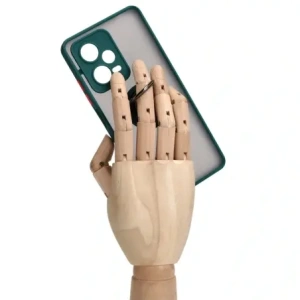 Kup Bizon Case Hybrid Ring Xiaomi Redmi Note 12 Pro+ 5G rauchig mit einem dunkelgrünen Rahmen - BIZ2326 - {ean13} - Sklep Home Screen