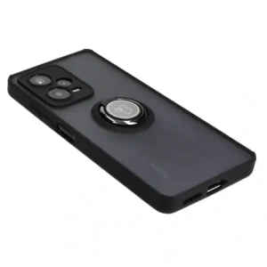 Kup Etui s úchytem na prst Bizon Case Hybrid Ring pro Xiaomi Redmi Note 12 Pro+ 5G kouřové s černým rámečkem - BIZ2330 - {ean13} - Sklep Home Screen