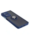 Buy Bizon Case Hybrid Ring Xiaomi Redmi Note 12 Pro+ 5G smoky with a navy blue frame - BIZ2331 - {ean13} - Home Screen Store Europe