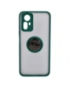 Kup Bizon Case Hybrid Ring Xiaomi Redmi Note 12S fumuriu cu un cadru verde închis - BIZ2332 - {ean13} - Sklep Home Screen