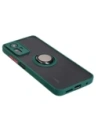 Kup Bizon Case Hybrid Ring Xiaomi Redmi Note 12S fumuriu cu un cadru verde închis - BIZ2332 - {ean13} - Sklep Home Screen